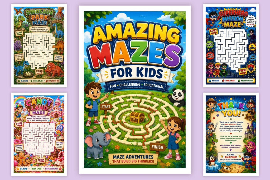 Amazing Mazes For Kids