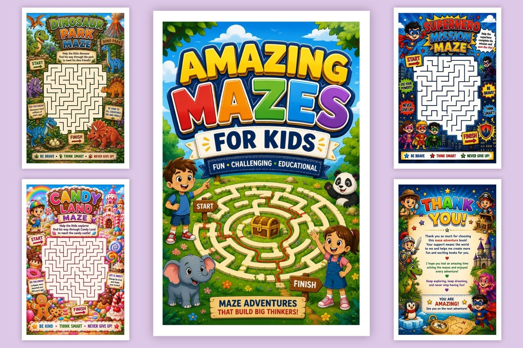 Amazing Mazes For Kids