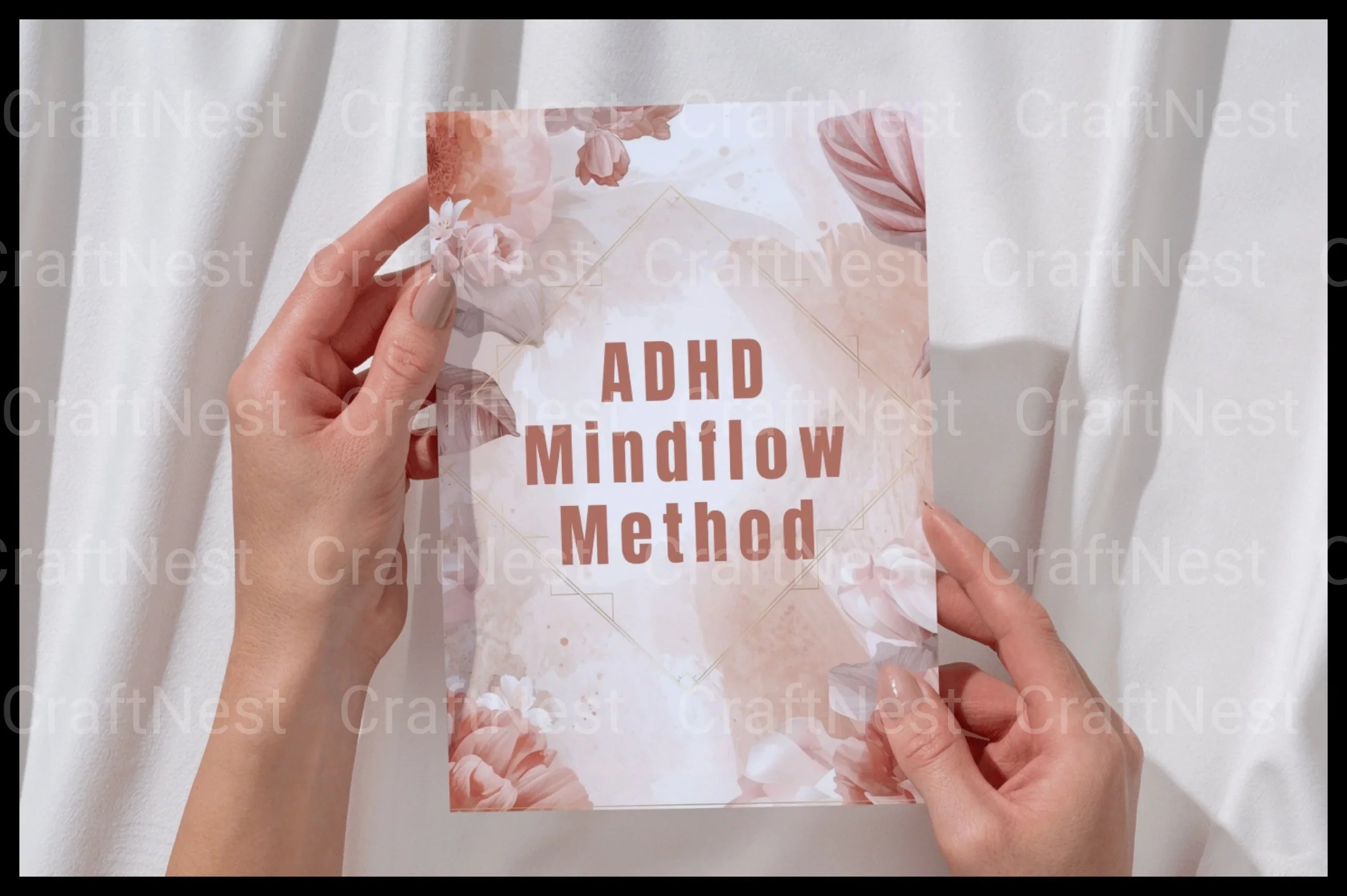 Printable ADHD Mind Flow Method guide with focus-building and planning worksheets