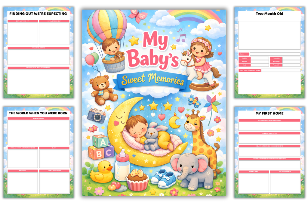 My Baby Sweet Memories Workbook