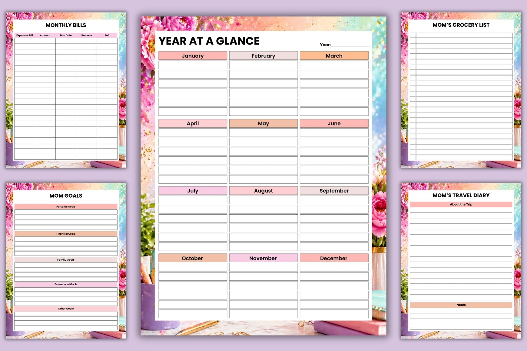 Moms Productivity Planner