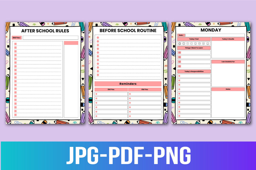 Home School Planner for Effective Organization