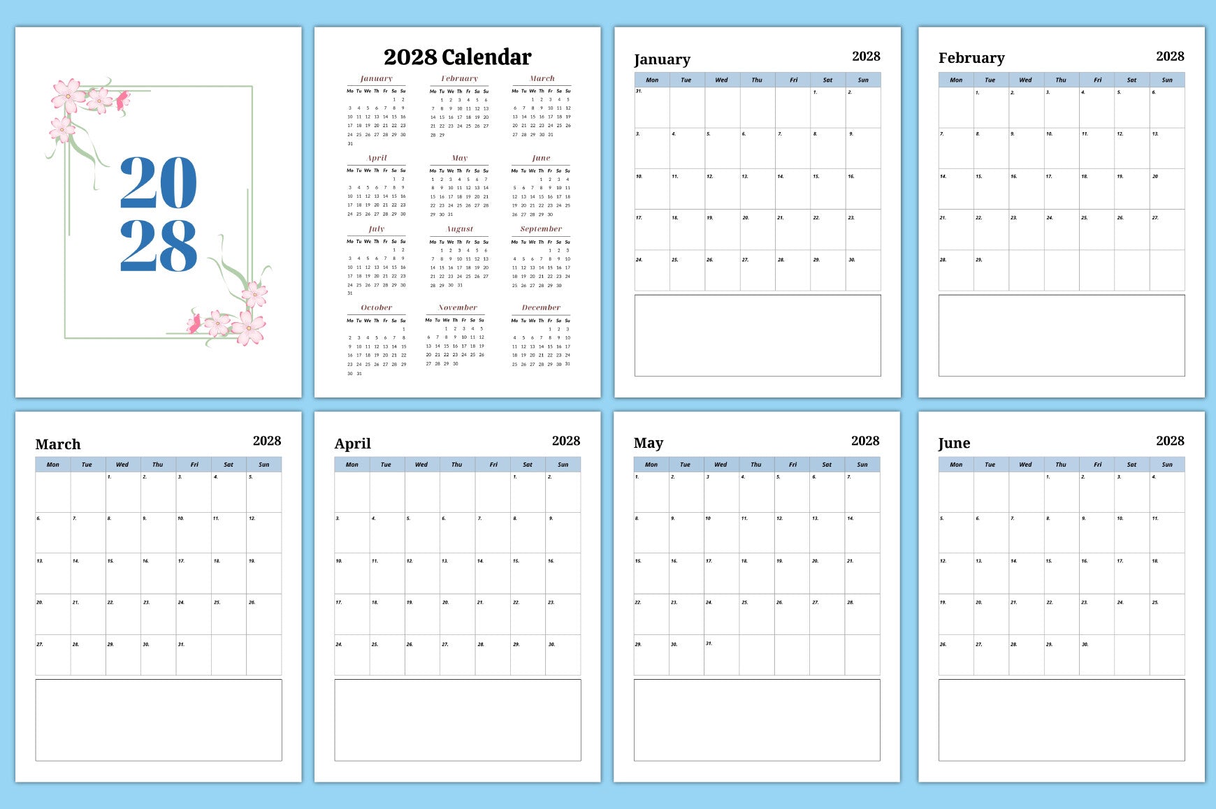 Editable Five-Year Budget Planner