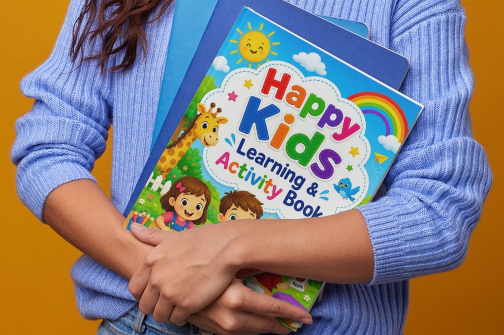 Happy Kids Learning Activity Book