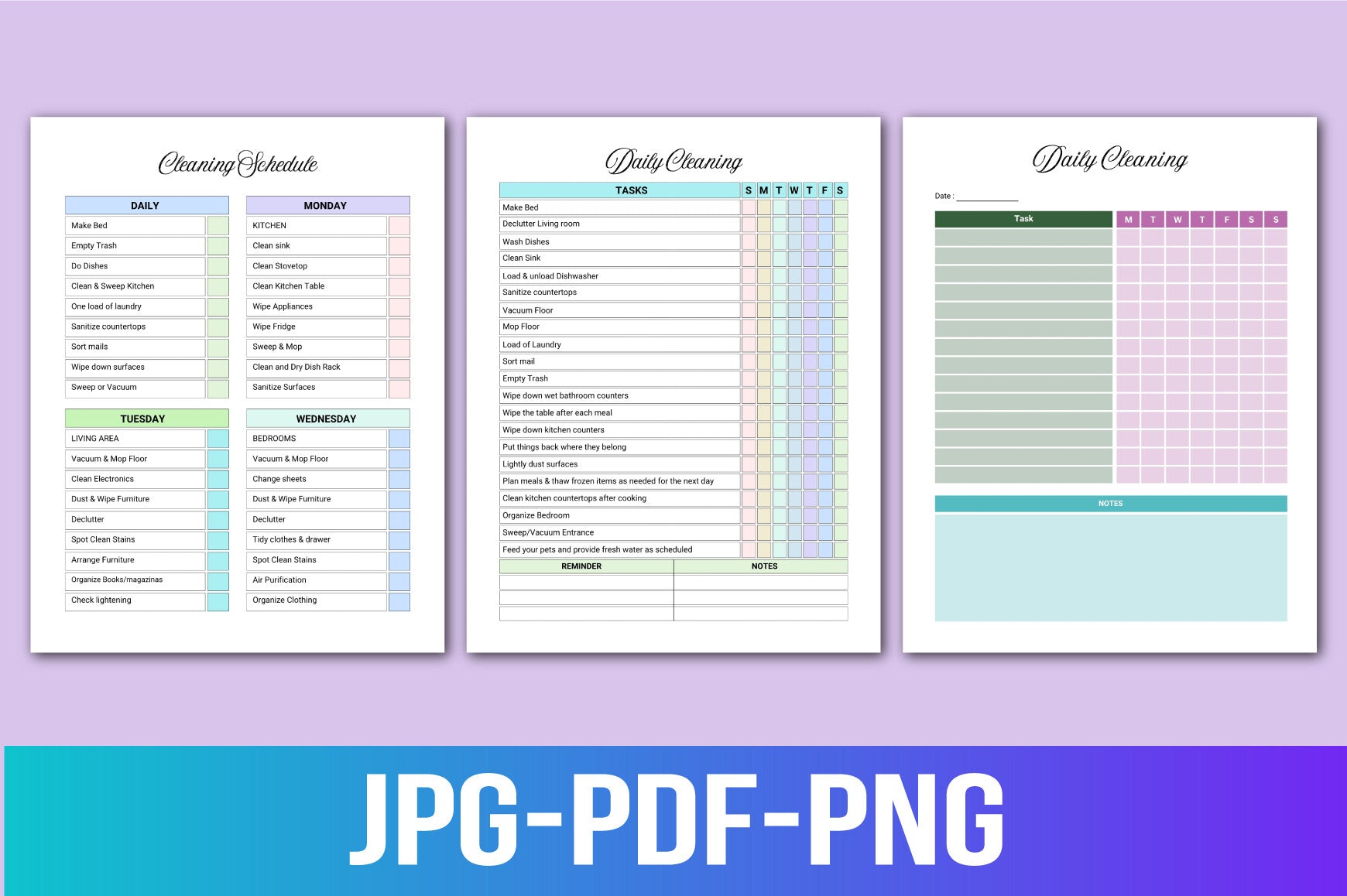Household Binder Organizing Planner