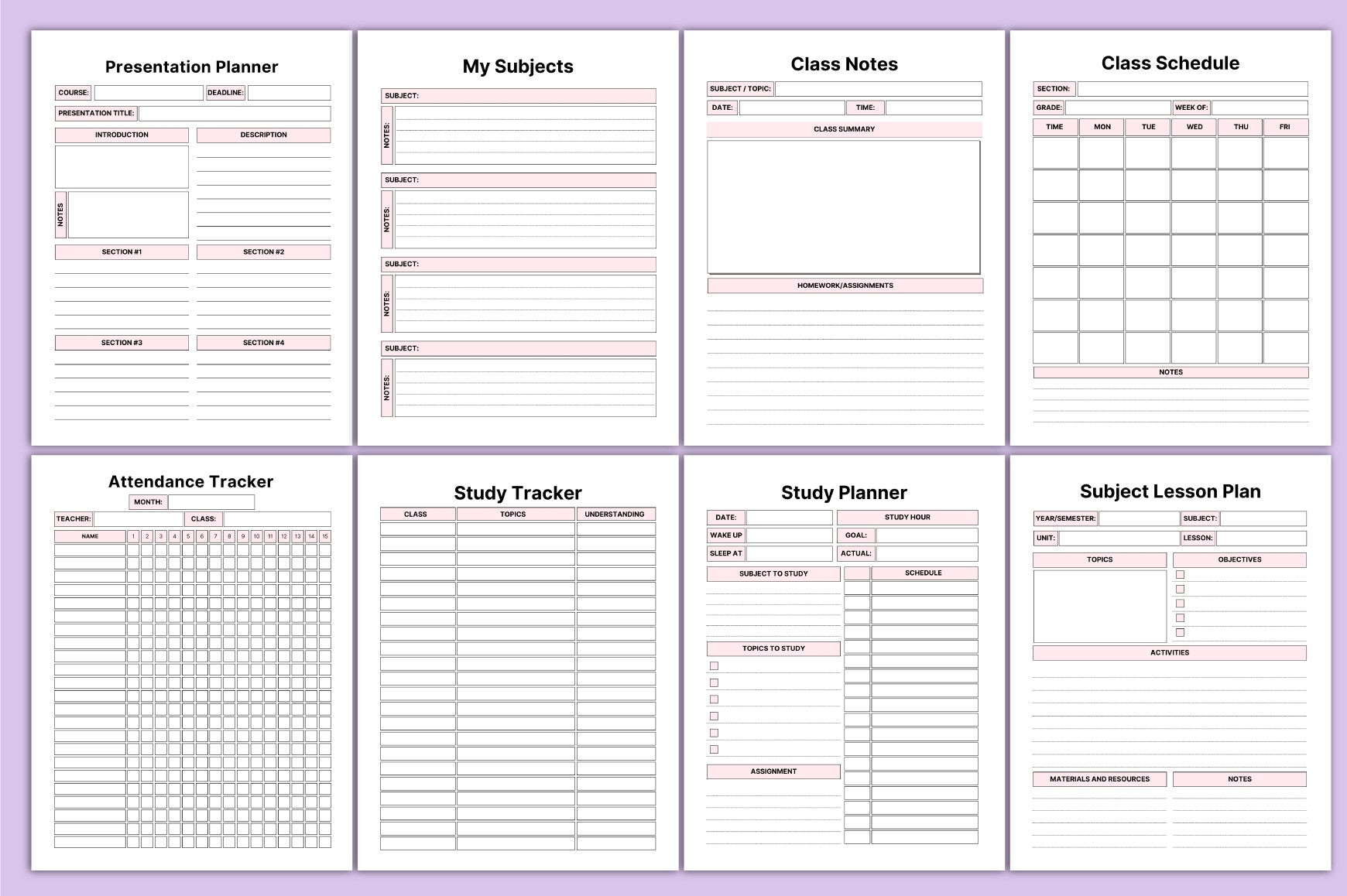 Academic Planner