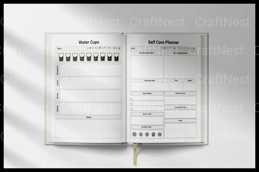 ADHD Printable Planner complete adult planner preview bundle