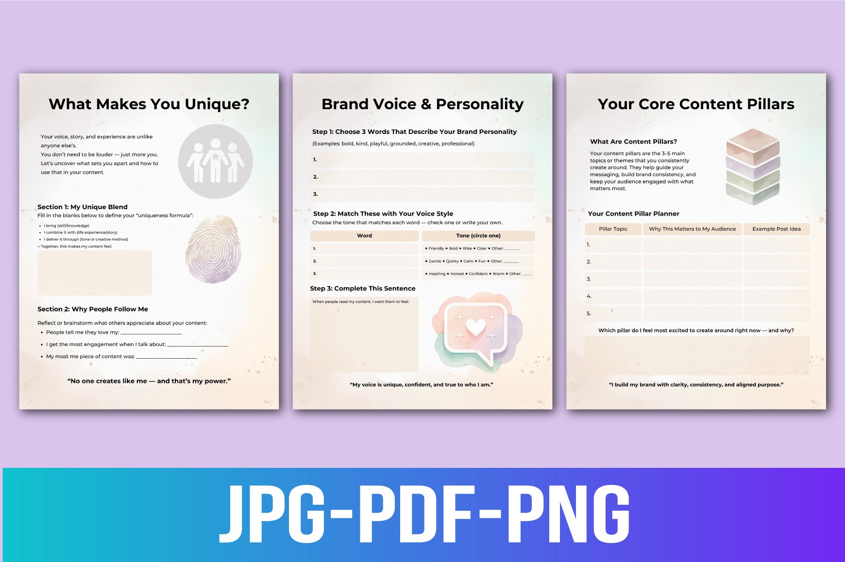 Content Creator Success Guide Planner