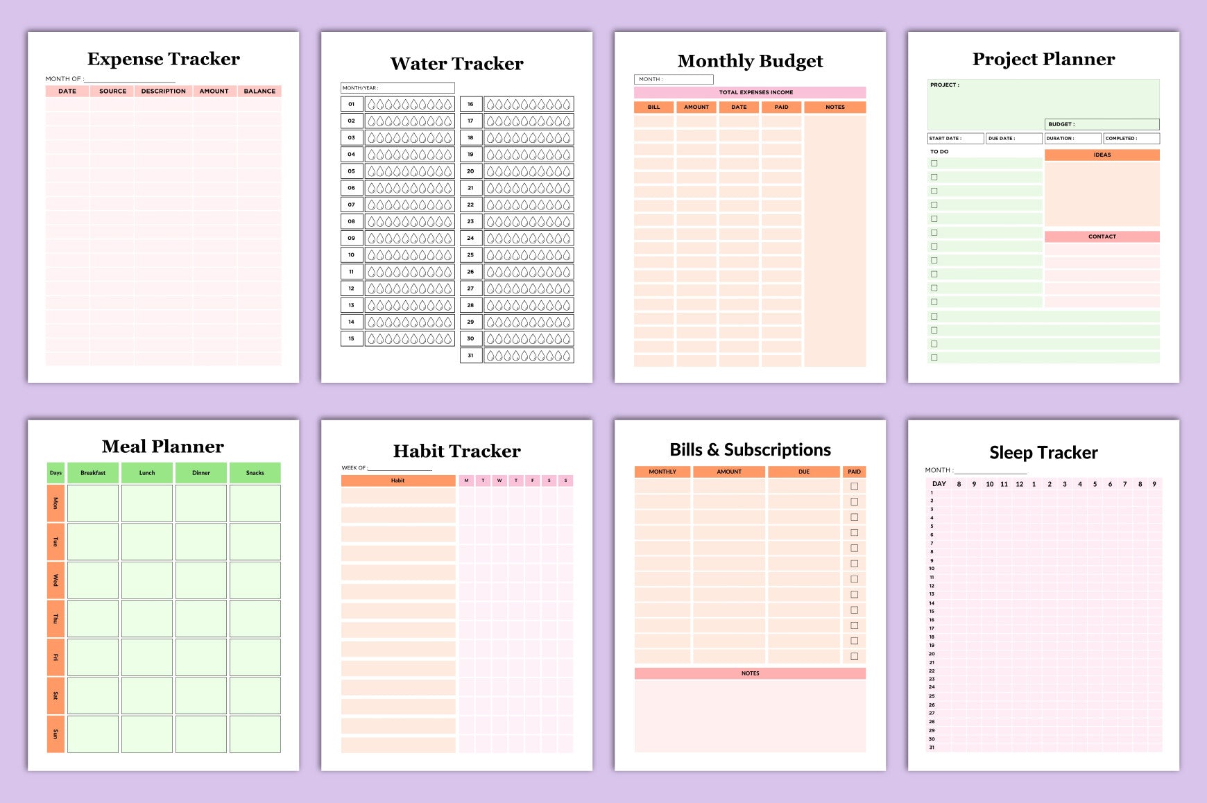 Rich Girl Planner
