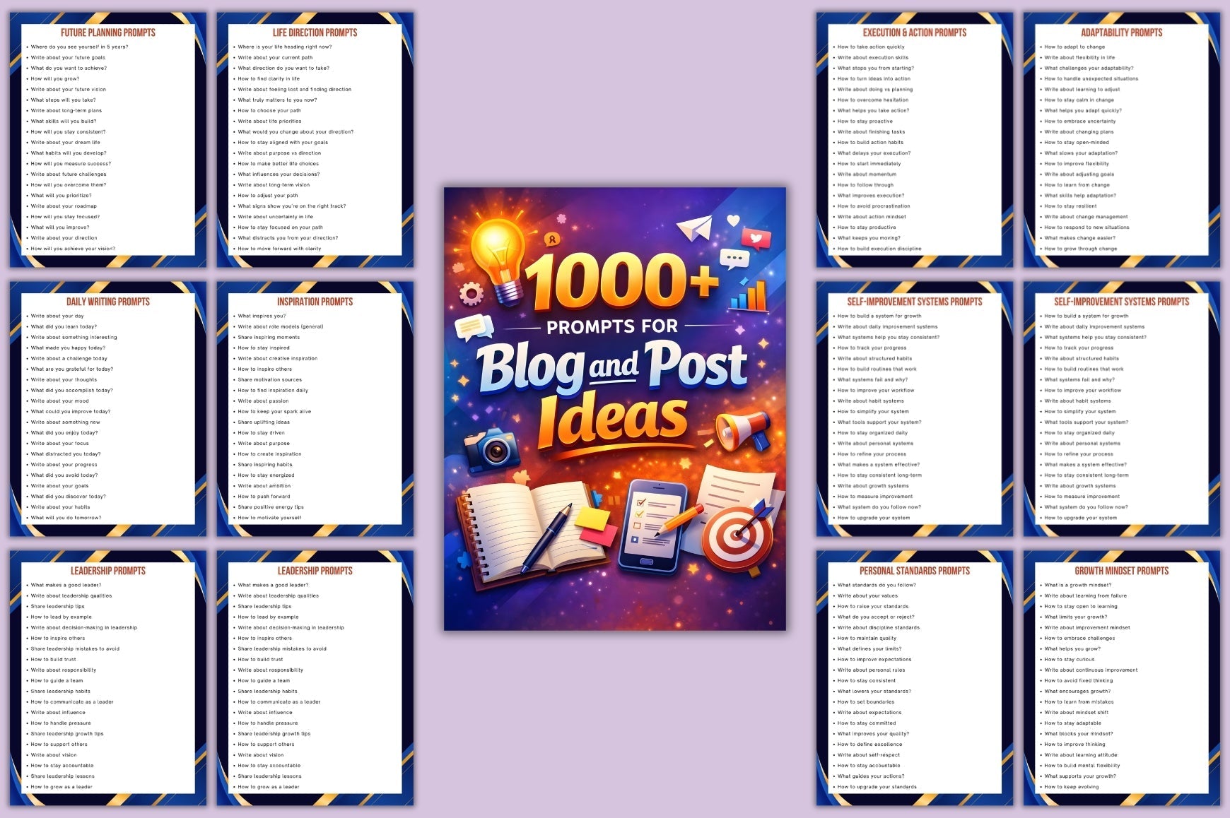 Blog and Post Ideas Prompts