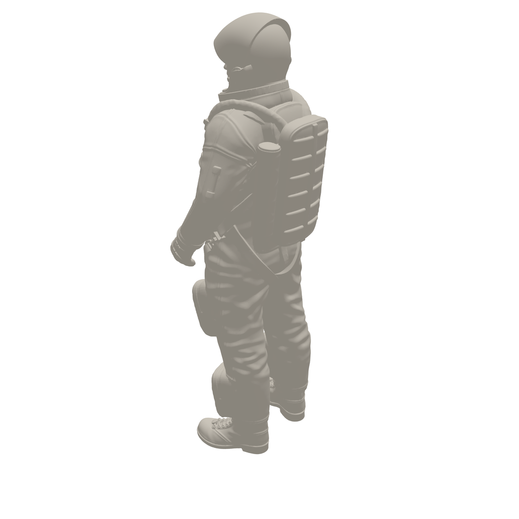 Astronaut 3D Print STL File