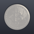 Bitcoin Logo 3D Print STL File