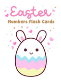 Easter Number Flashcards for Kids