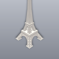 Eiffel Tower 3D Print STL File