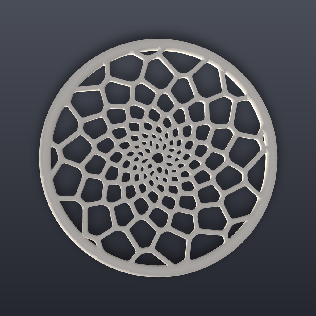 Flower Trivet 3D Print STL File