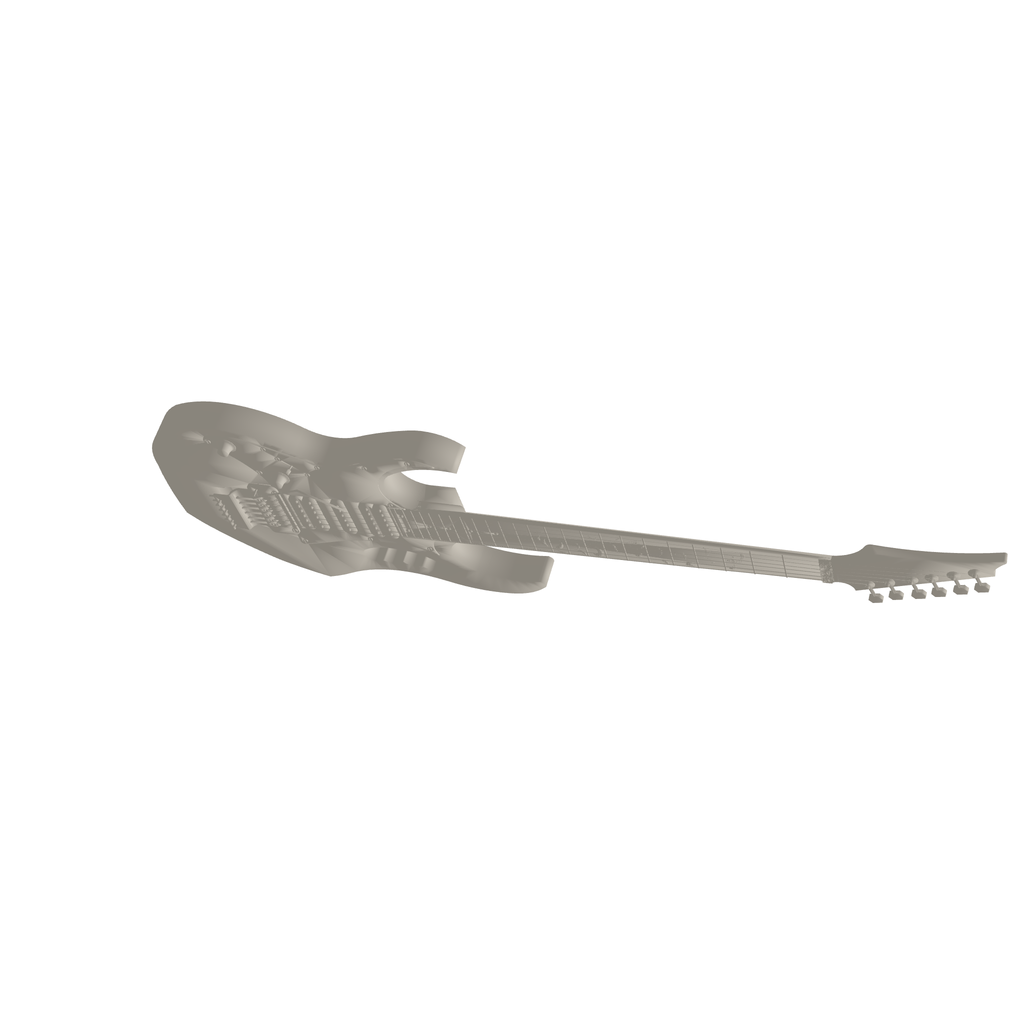 Guitar 3D Print STL File