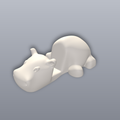 Hippopotamus 3D Print STL File