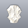 Julia Vase Heatwave Solid 3D Print STL File