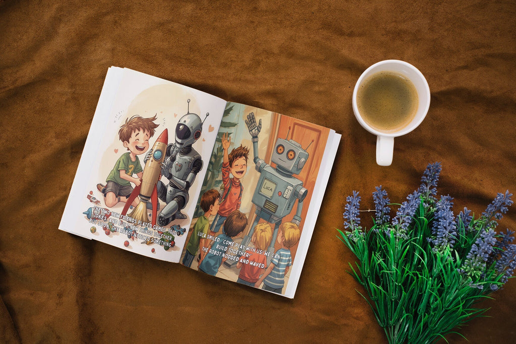 Luca and His Amazing Builds Book