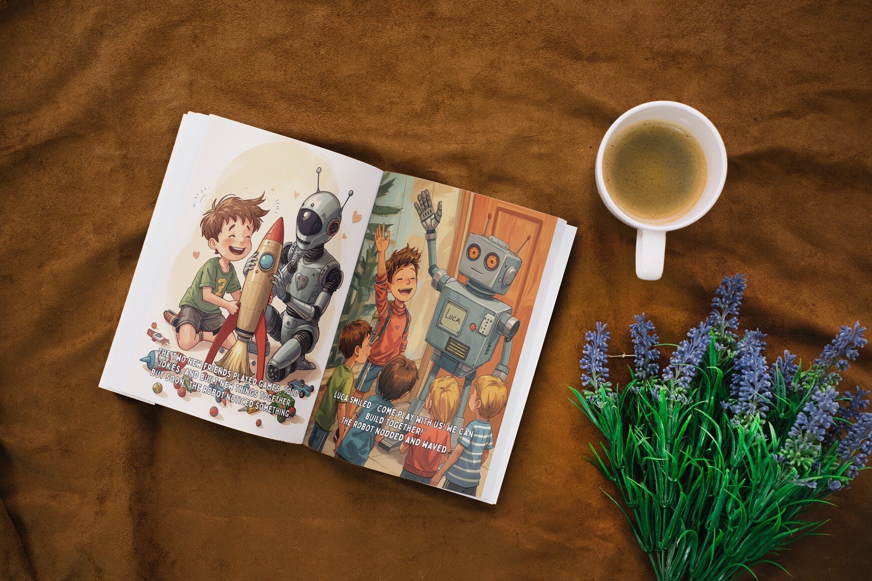 Luca and His Amazing Builds Book