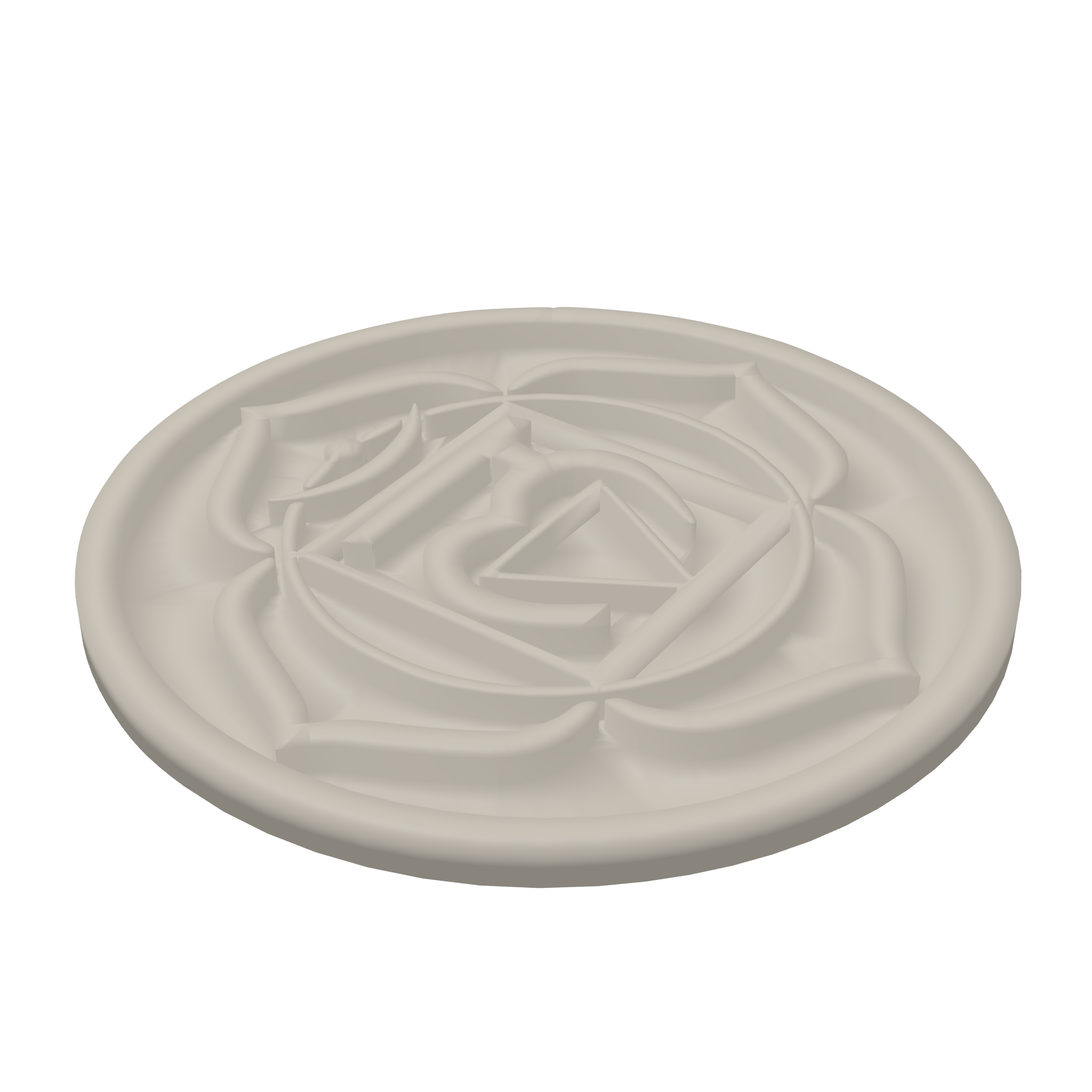Mandala 3D Print STL File