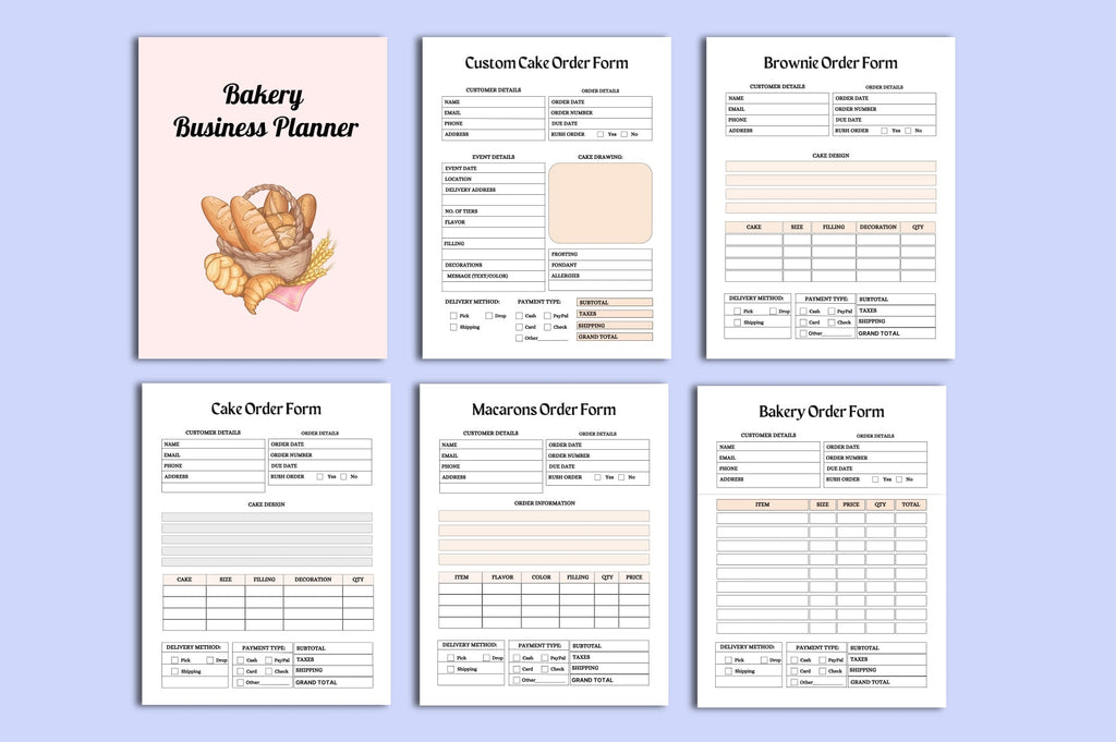 Bakery Business Planner Guide