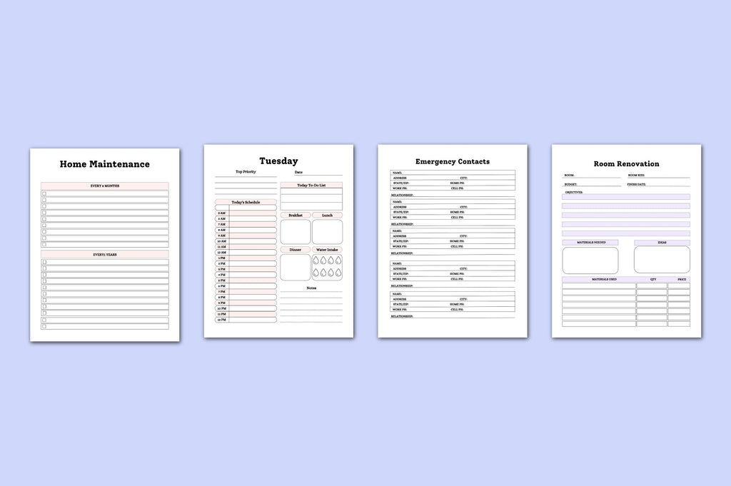 Home Maintenance Planner