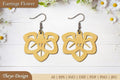 Flower Earrings SVG Bundle