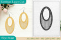Earrings Laser Cut SVG Bundle
