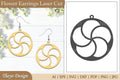 Lasercut Flower Earrings SVG Bundle