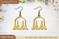 Flower Earrings SVG Bundle