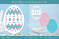 Easter Egg Layered Papercut SVG Bundle