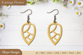 Flower Earrings SVG Bundle