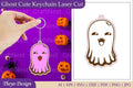 Ghost Keychain from Ghost Keychain SVG Bundle