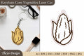 Keychain Vegetables SVG Bundle