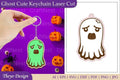 Ghost Keychain from Ghost Keychain Bundle SVG