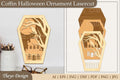 Coffin Ornament SVG Bundle
