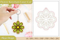 Flower Keychain SVG Bundle