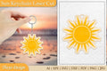 Sun Keychain SVG Bundle