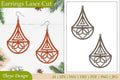 Lasercut Mandala Earrings SVG Bundle