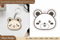 Cute Animal Keychain SVG Bundle