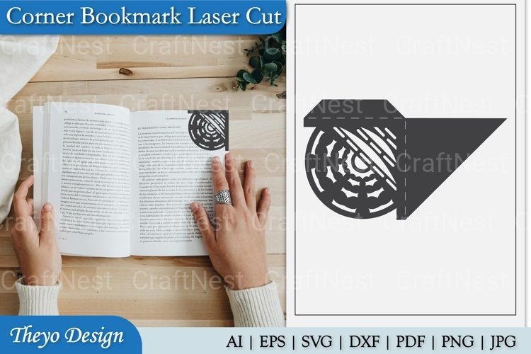 Mandala Corner Bookmark SVG Bundle