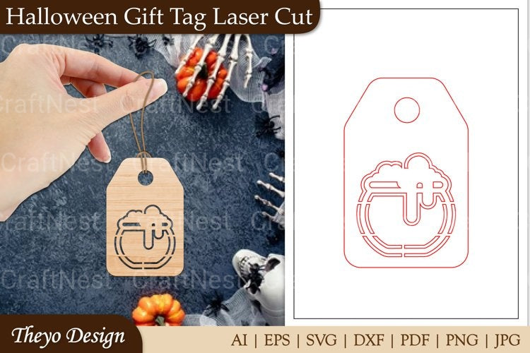 Lasercut SVG Tags
