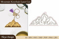 Mountain Key Chain SVG Bundle