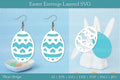 Easter Egg Earrings SVG Bundle
