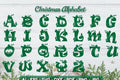 Alphabet Christmas Scene SVG