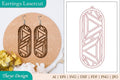 Earrings Lasercut SVG Bundles
