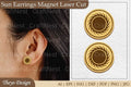 Earrings Magnet Magnet SVG Bundle