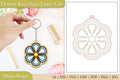Flower Keychain SVG Bundle