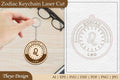 Zodiac Keychain SVG Bundles